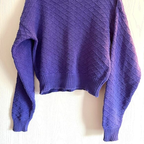 Vintage 100% Cotton Turtleneck Sweater - Picture 4 of 4